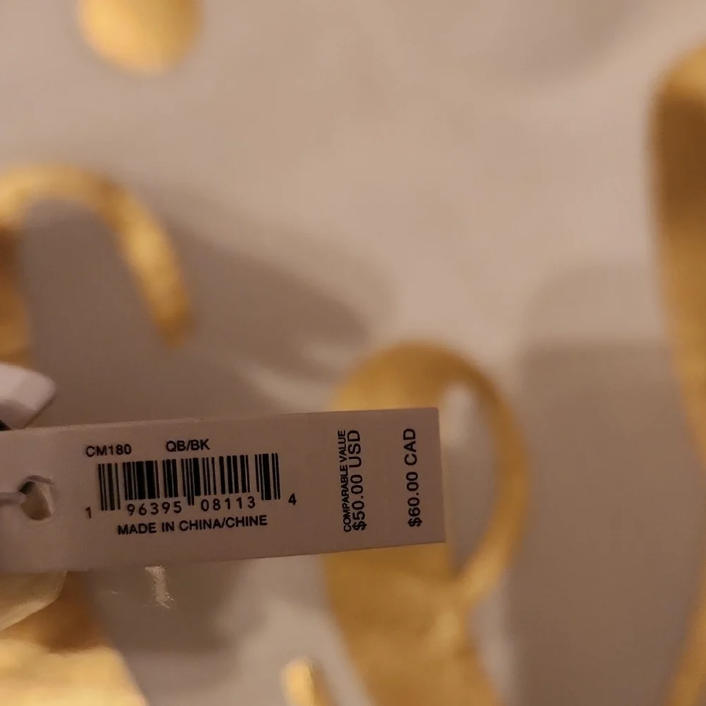 Coach Black Polished Money Clip